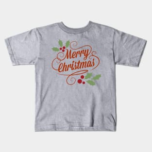 Merry Merry Christmas Kids T-Shirt